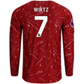 Authentic adidas Wirtz Liverpool Long Sleeve Home Jersey 26/27