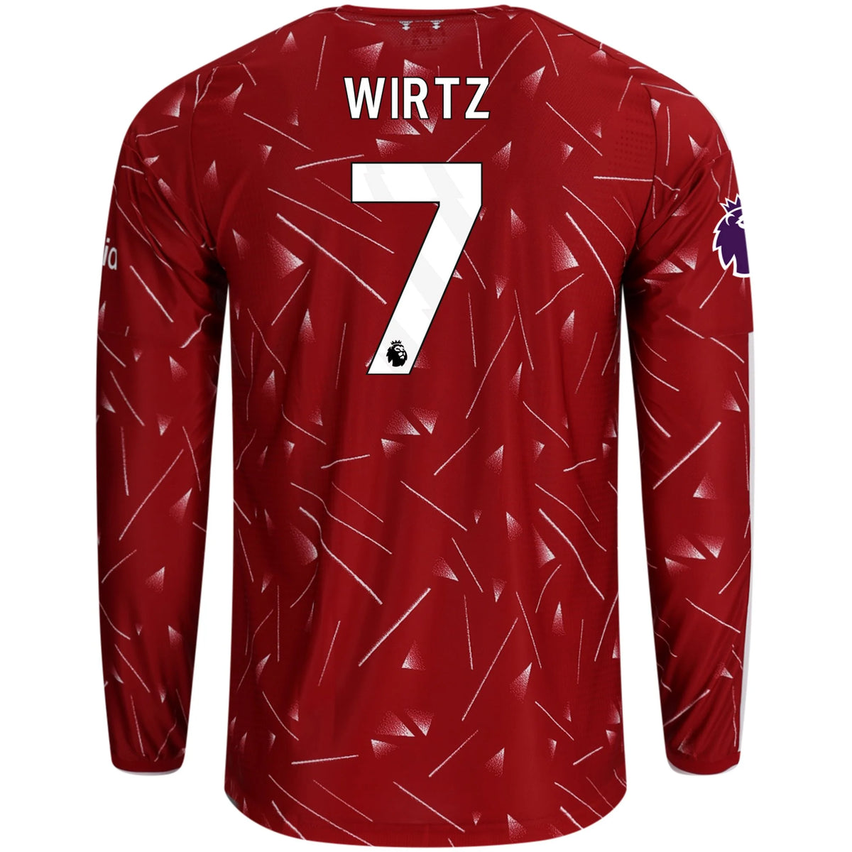 Authentic adidas Wirtz Liverpool Long Sleeve Home Jersey 26/27