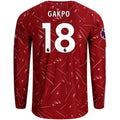 Authentic adidas Gakpo Liverpool Long Sleeve Home Jersey 26/27