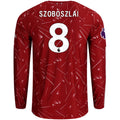 Authentic adidas Szoboszlai Liverpool Long Sleeve Home Jersey 26/27