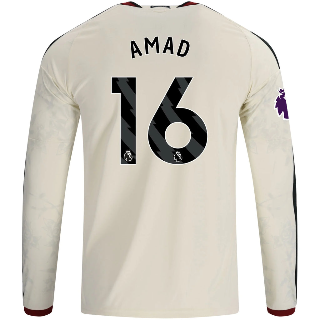 Replica adidas Amad Manchester United Long Sleeve Third Jersey 26/27