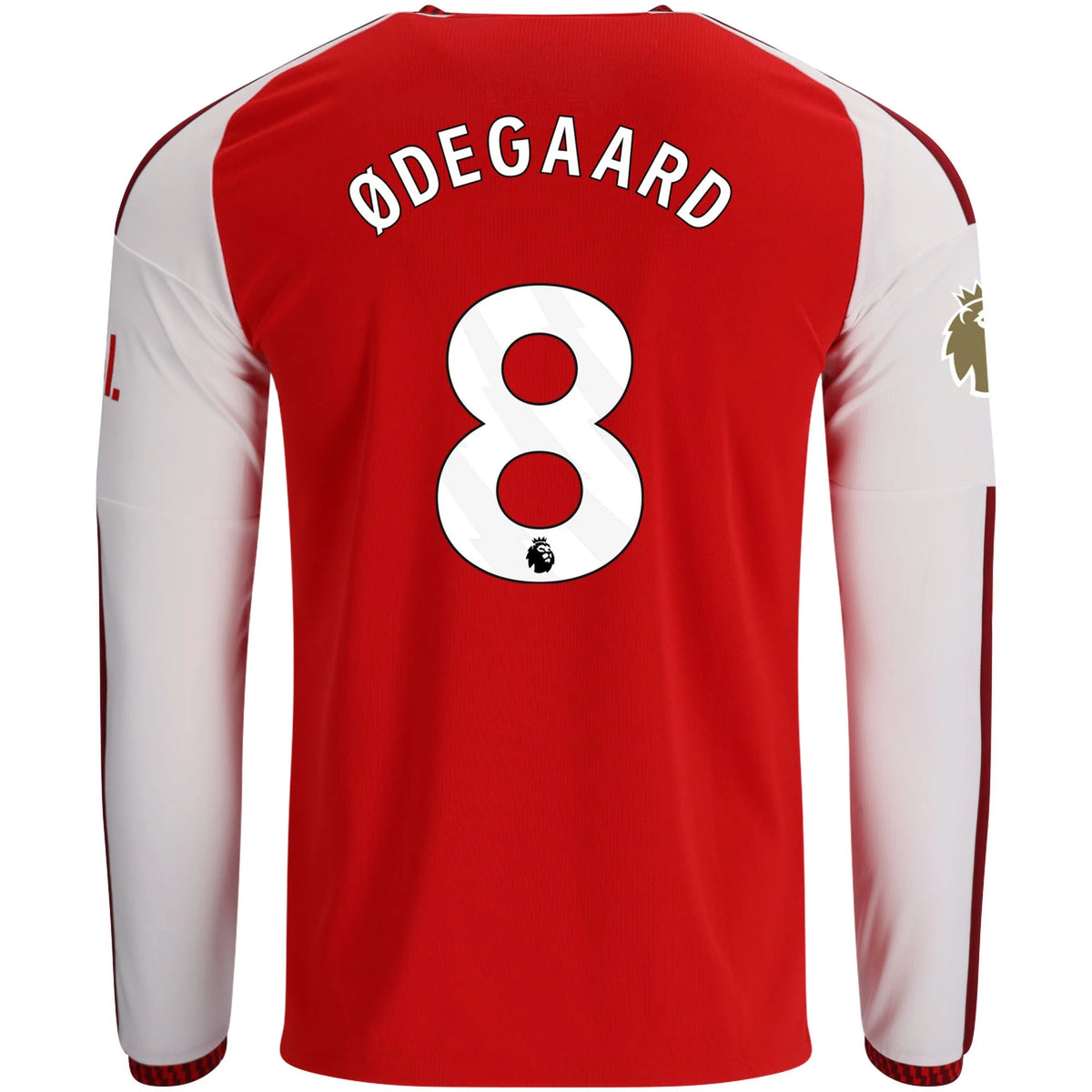 Replica adidas Odegaard Arsenal Long Sleeve Home Jersey 26/27
