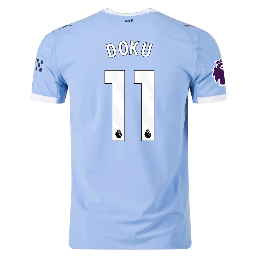 Authentic Puma Doku Manchester City Home Jersey 25/26