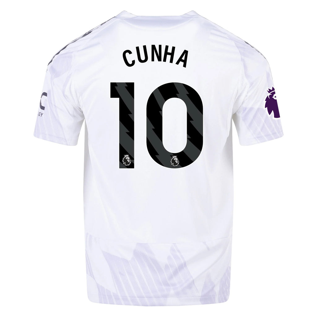 Authentic adidas Cunha Manchester United Away Jersey 25/26