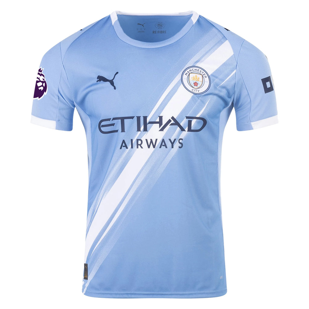Replica Puma Marmoush Manchester City Home Jersey 25/26