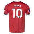 Authentic adidas Cunha Manchester United Home Jersey 25/26