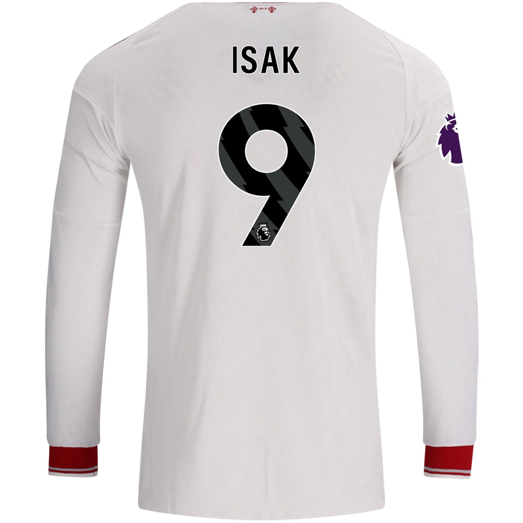 Authentic adidas Isak Liverpool Long Sleeve Away Jersey 26/27