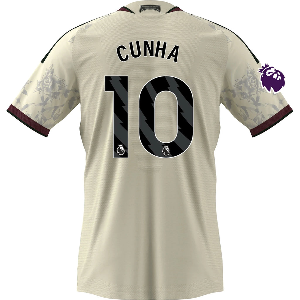 Authentic adidas Cunha Manchester United Third Jersey 26/27