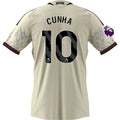 Authentic adidas Cunha Manchester United Third Jersey 26/27