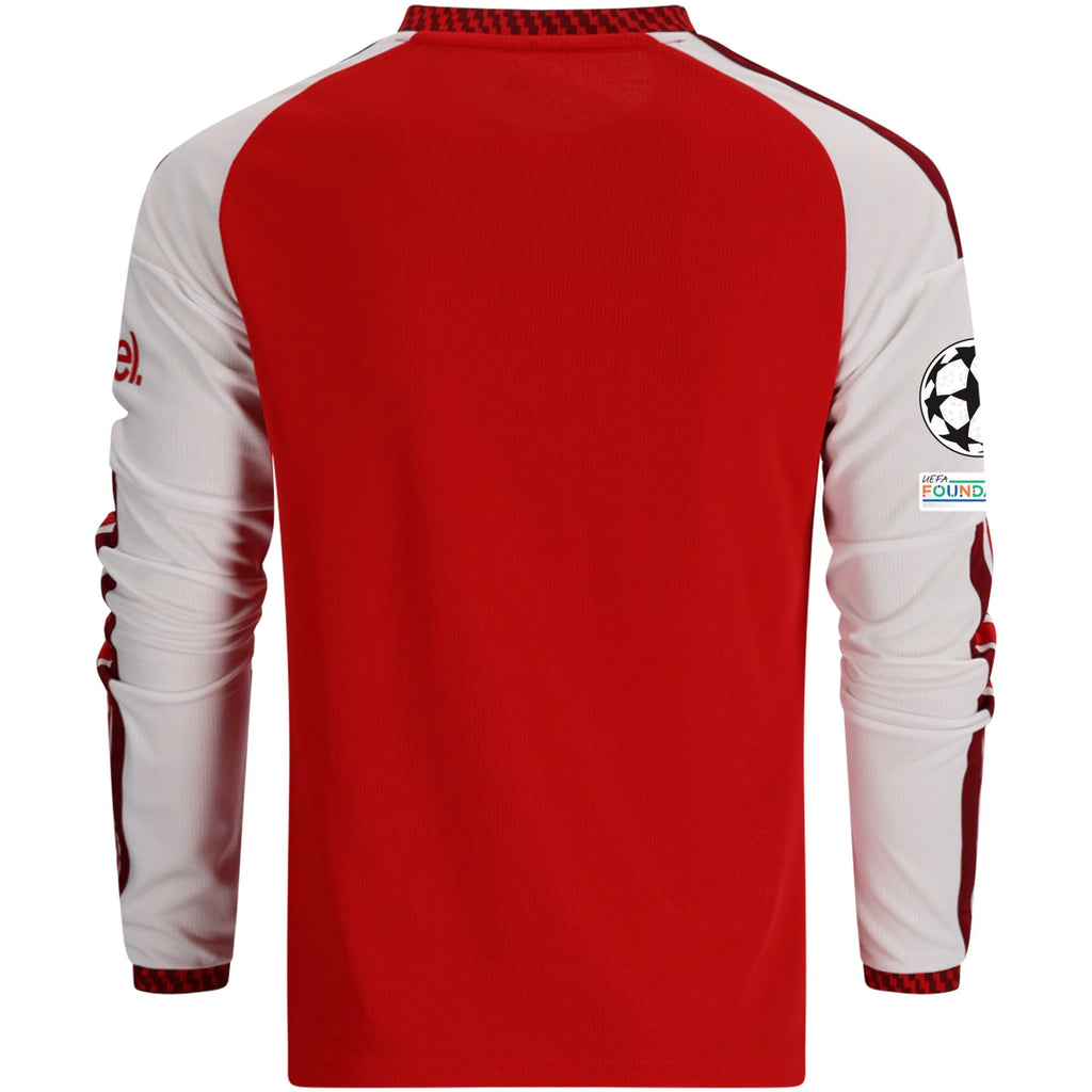 Replica adidas Arsenal Long Sleeve Home Jersey 26/27 UCL