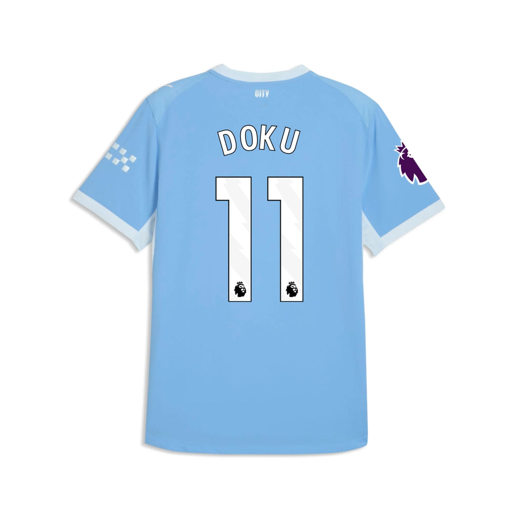 Authentic Puma Doku Manchester City Home Jersey Gift Box 26/27