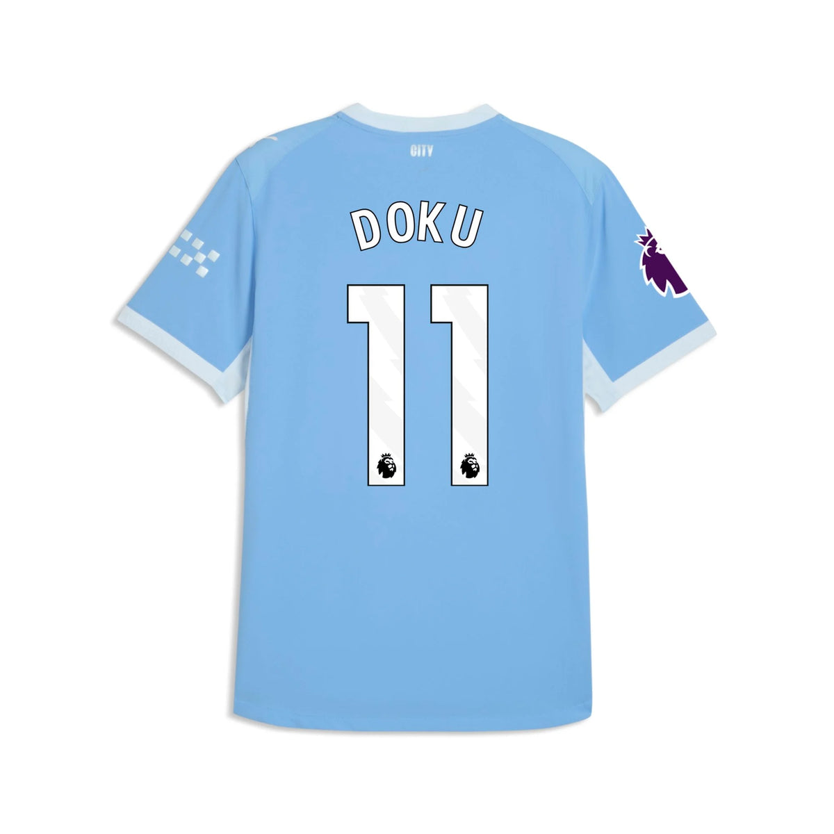 Authentic Puma Doku Manchester City Home Jersey Gift Box 26/27