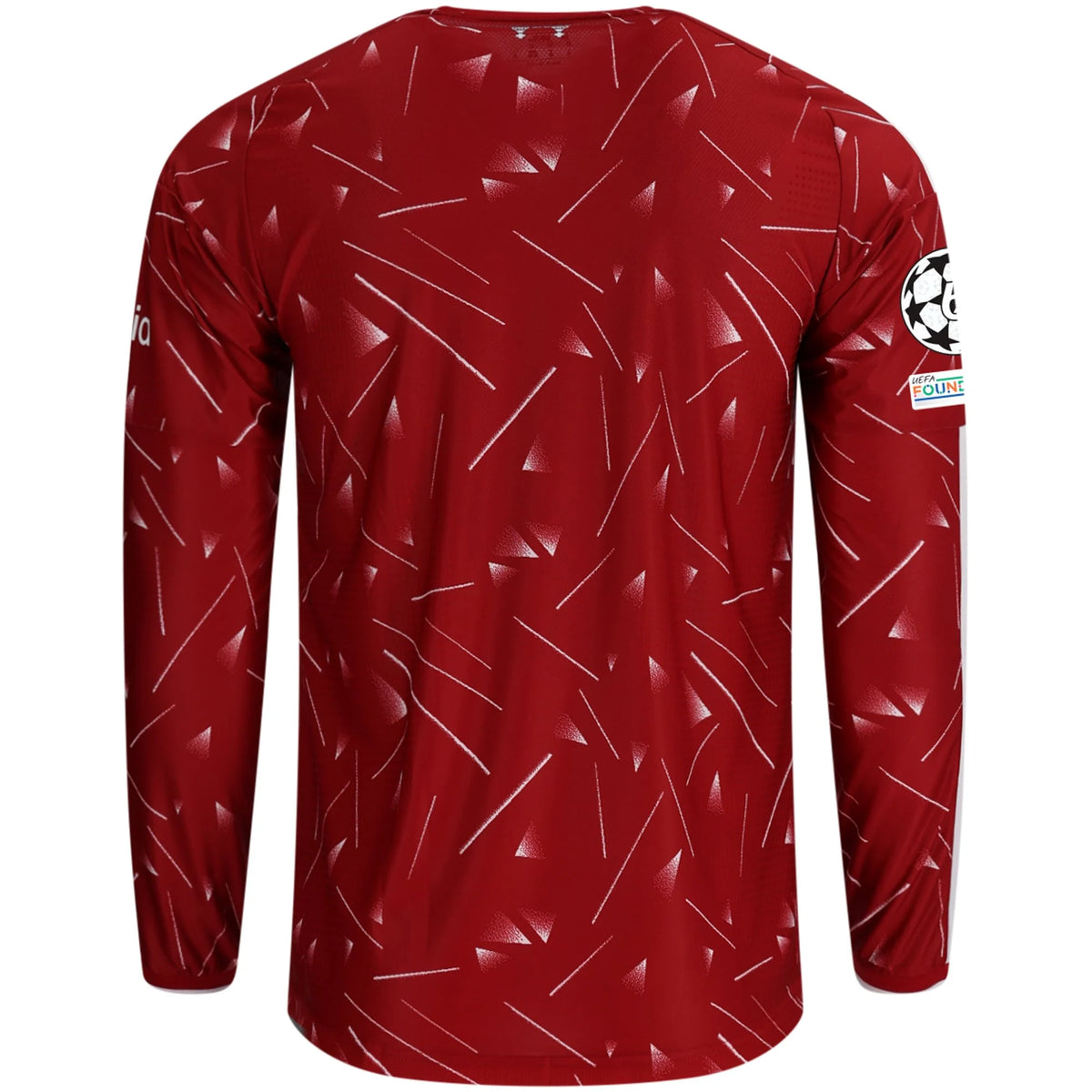 Authentic adidas Liverpool Long Sleeve Home Jersey 26/27 UCL