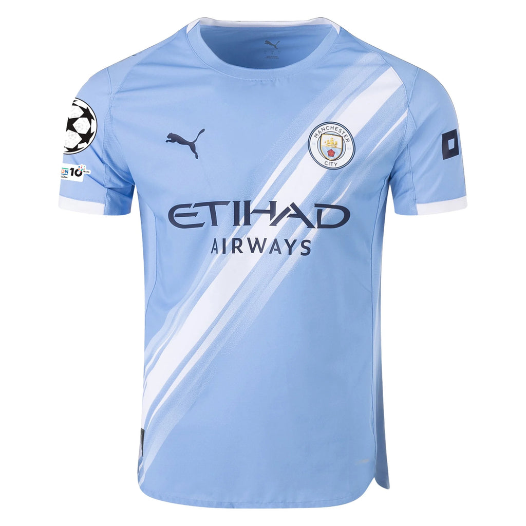 Authentic Puma Rodrigo Manchester City Home Jersey 25/26 UCL