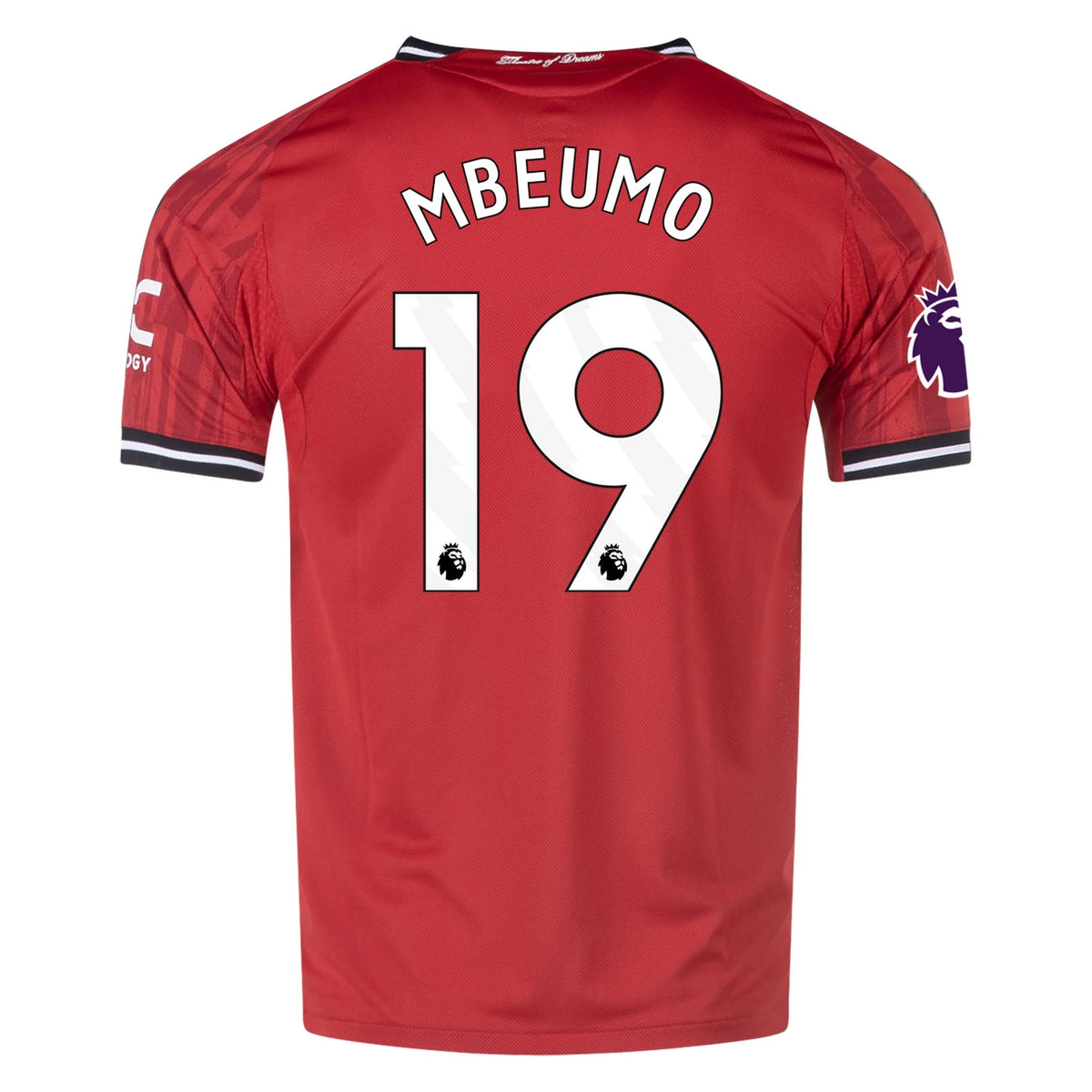 Authentic adidas Mbeumo Manchester United Home Jersey 25/26