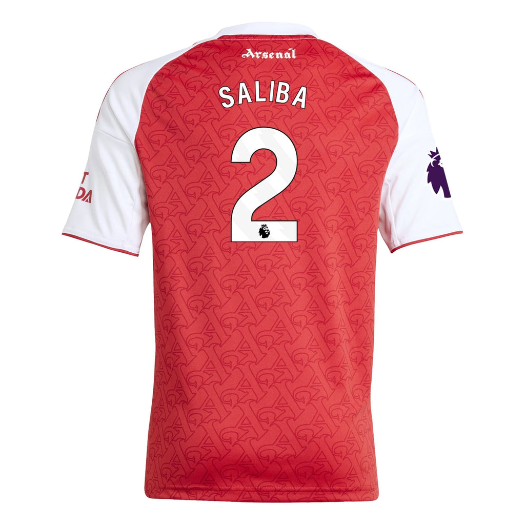 Replica adidas Saliba Arsenal Home Jersey 25/26