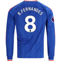 Replica adidas B. Fernandes Manchester United Long Sleeve Away Jersey 26/27