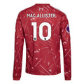 Replica adidas mac Allister Liverpool Long Sleeve Home Jersey 26/27
