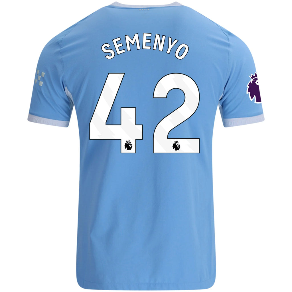 Authentic Puma Semenyo Manchester City Home Jersey 26/27