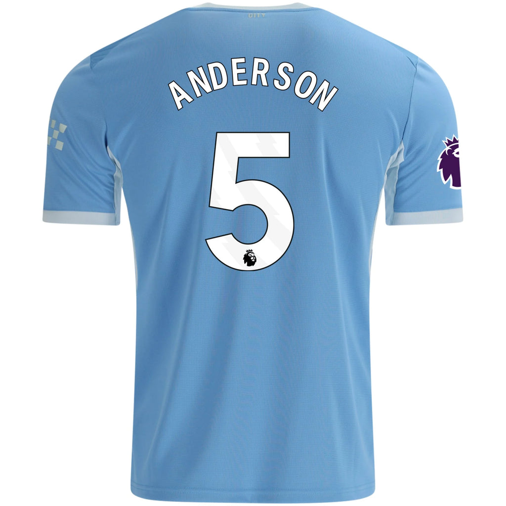 Replica Puma Anderson Manchester City Home Jersey 26/27