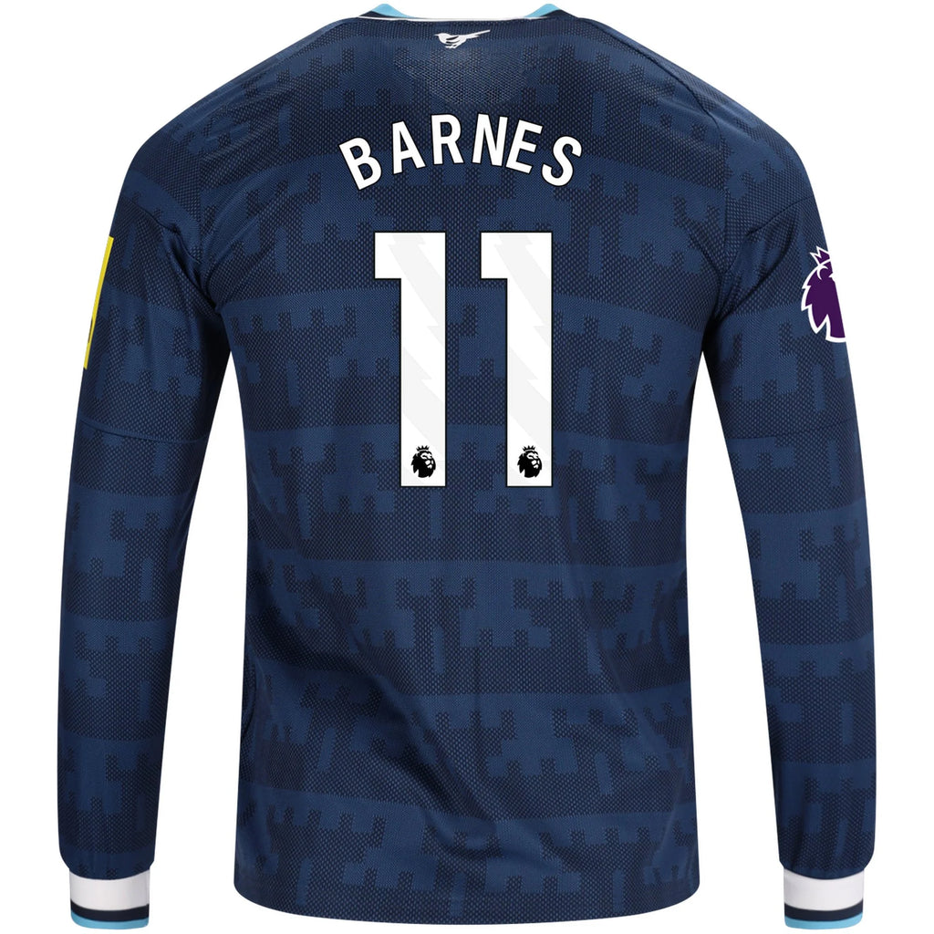 Replica adidas Barnes Newcastle Long Sleeve Away Jersey 26/27