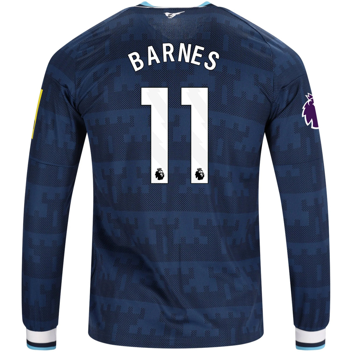 Replica adidas Barnes Newcastle Long Sleeve Away Jersey 26/27