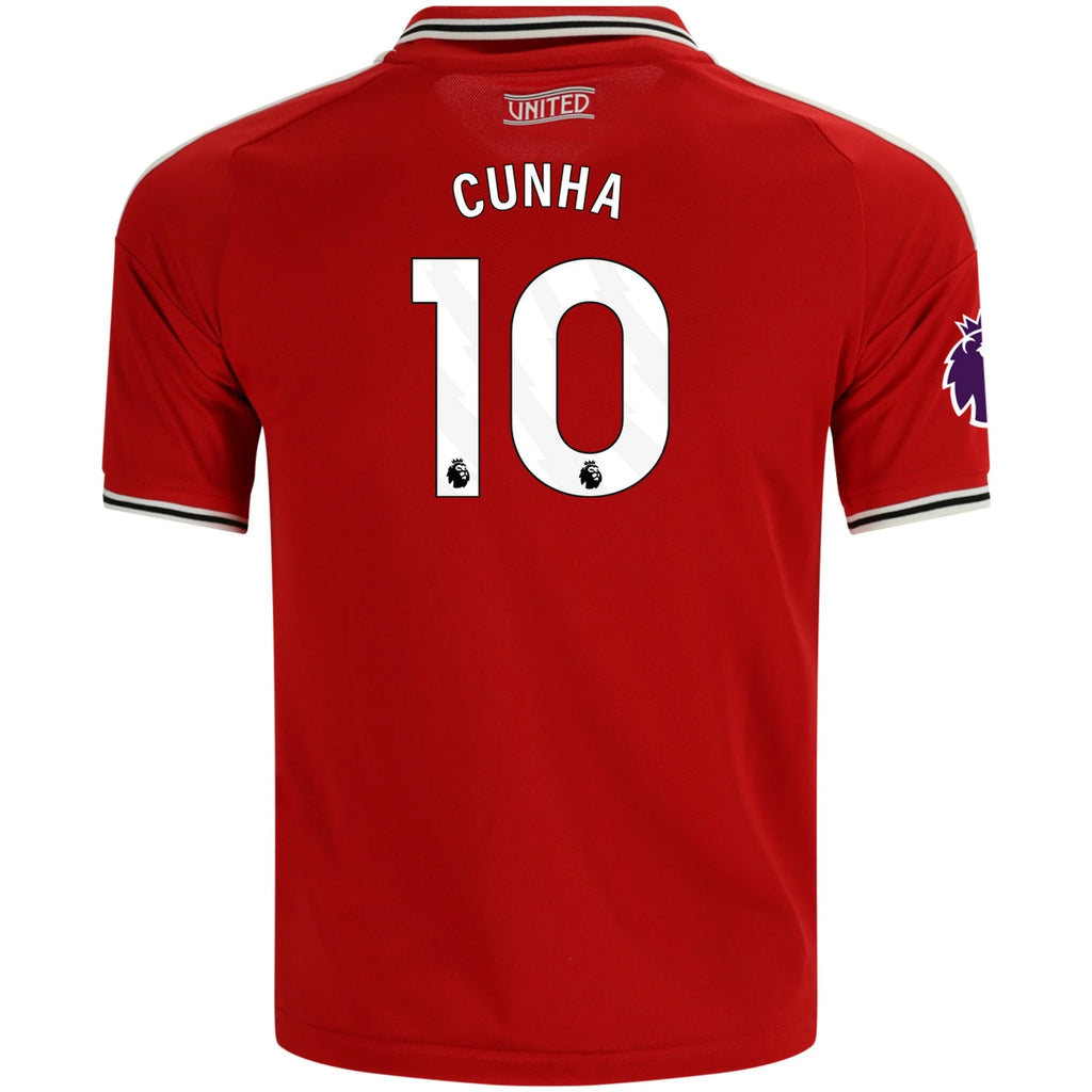 Replica adidas Cunha Manchester United Home Jersey 26/27