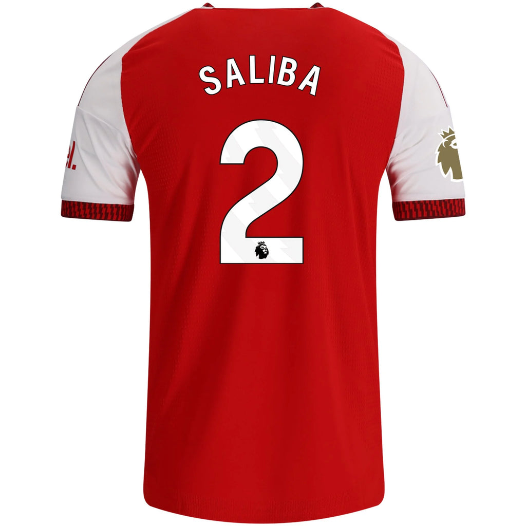 Authentic adidas Saliba Arsenal Home Jersey 26/27