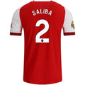 Authentic adidas Saliba Arsenal Home Jersey 26/27