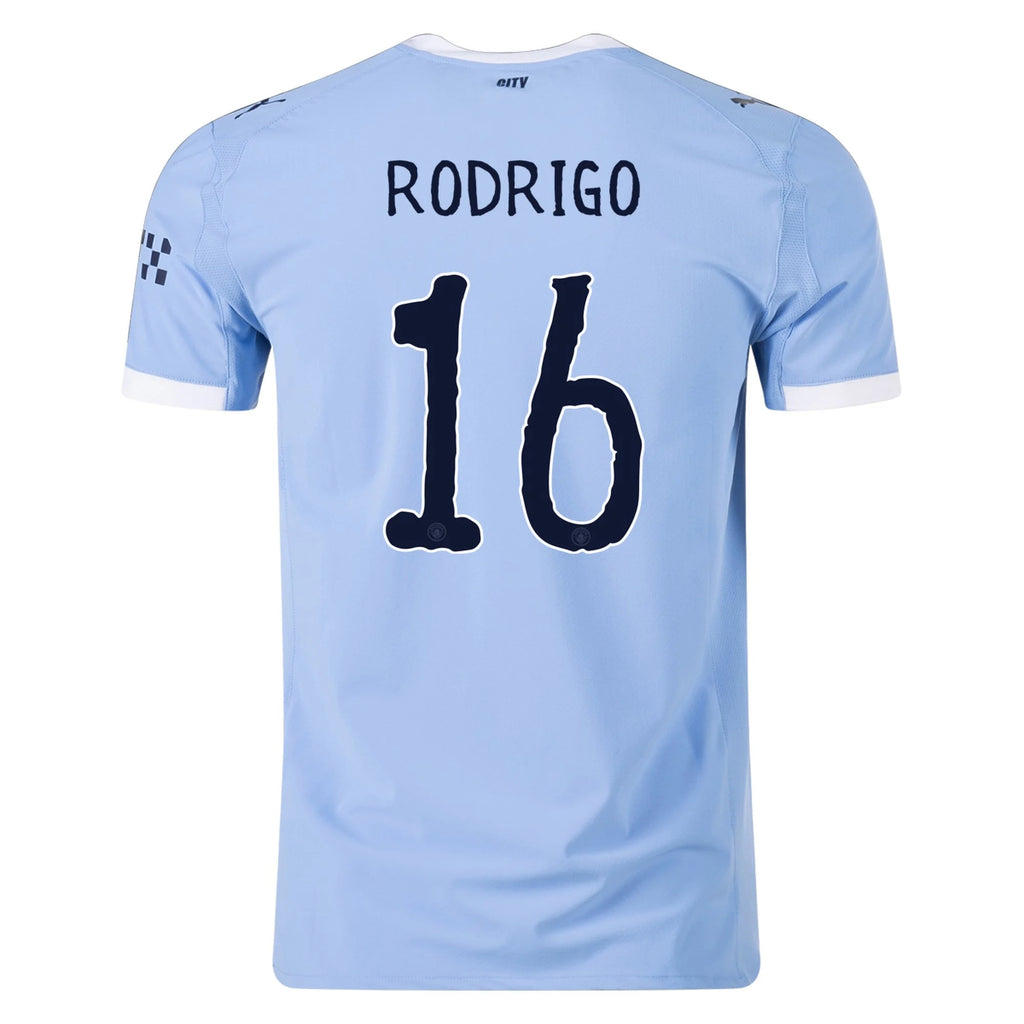Authentic Puma Rodrigo Manchester City Home Club World Cup Jersey 25/26