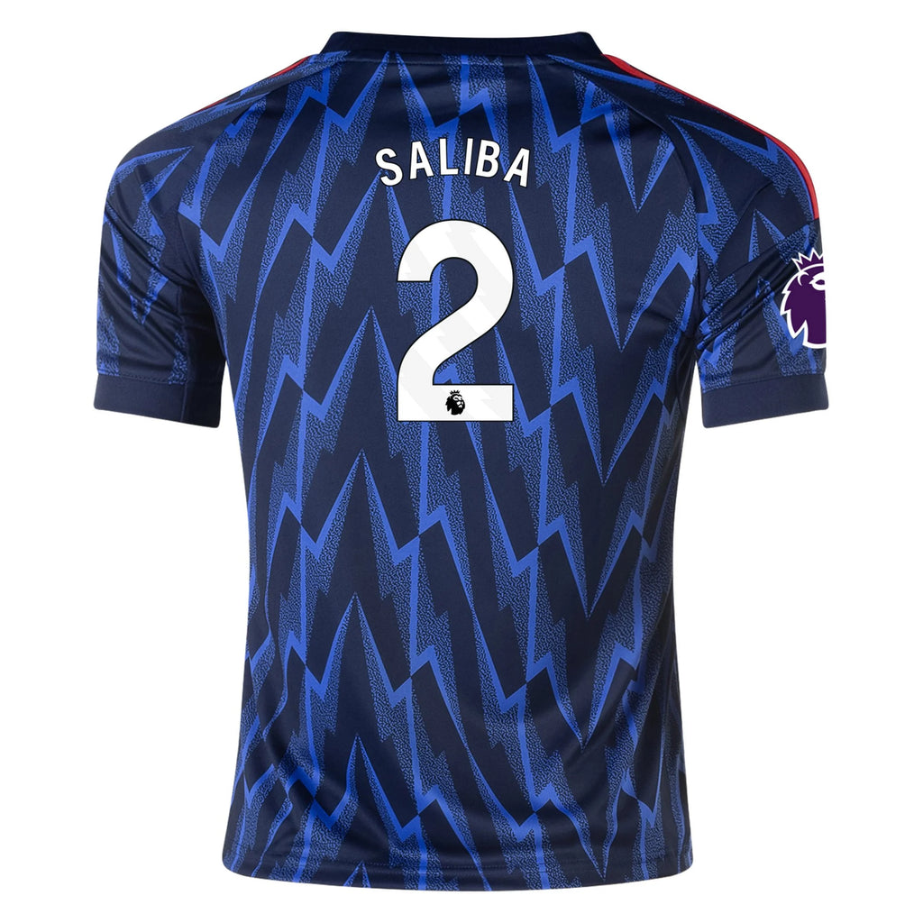 Replica adidas Saliba Arsenal Away Jersey 25/26