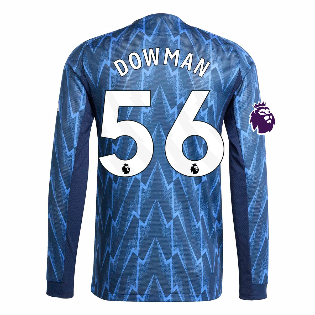 Authentic adidas Dowman Arsenal Long Sleeve Away Jersey 25/26