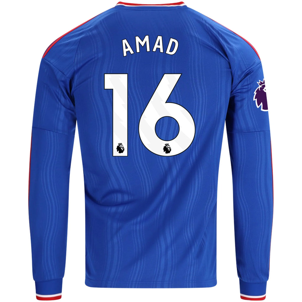 Replica adidas Amad Manchester United Long Sleeve Away Jersey 26/27
