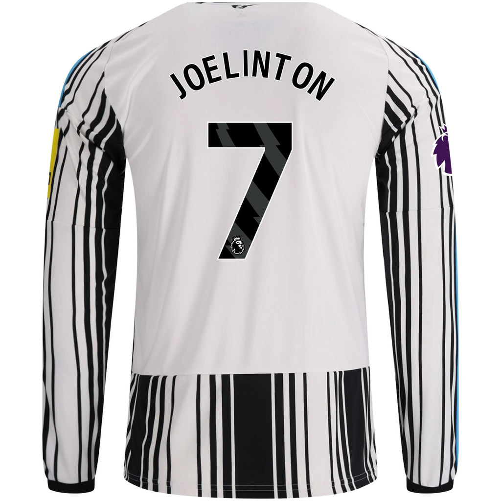 Replica adidas Joelinton Newcastle Long Sleeve Home Jersey 26/27