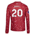 Replica adidas Diogo J. Liverpool Long Sleeve Home Jersey 26/27