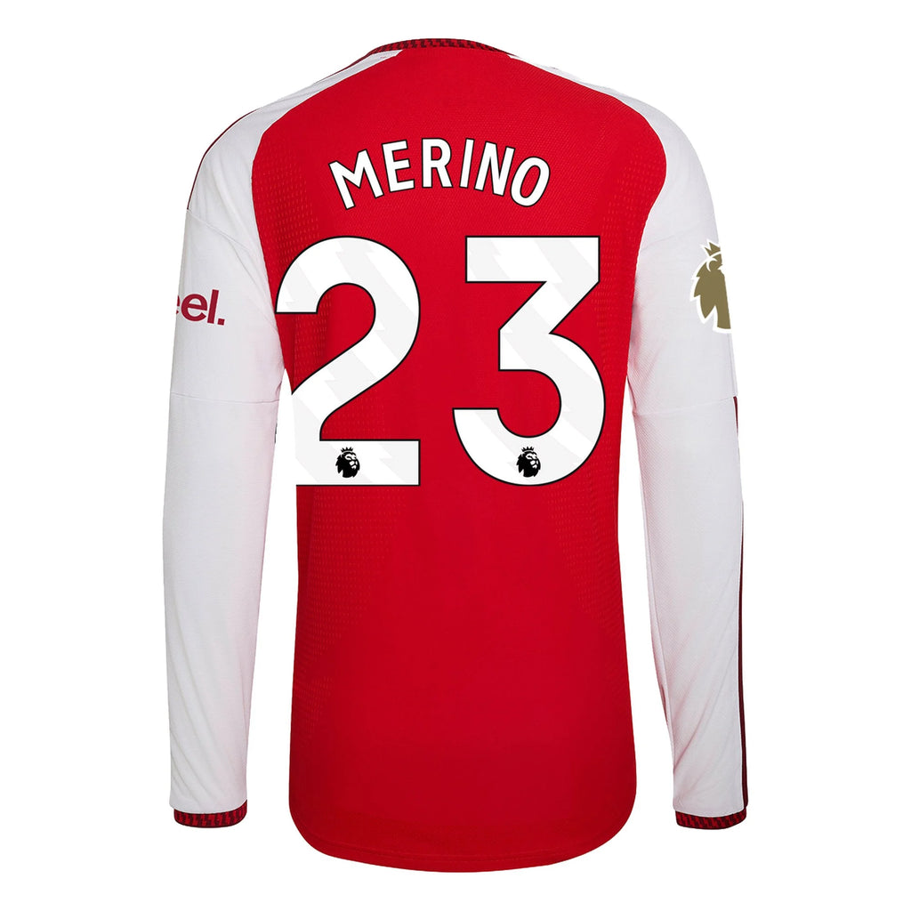 Authentic adidas Merino Arsenal Long Sleeve Home Jersey 26/27