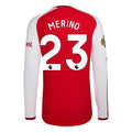 Authentic adidas Merino Arsenal Long Sleeve Home Jersey 26/27
