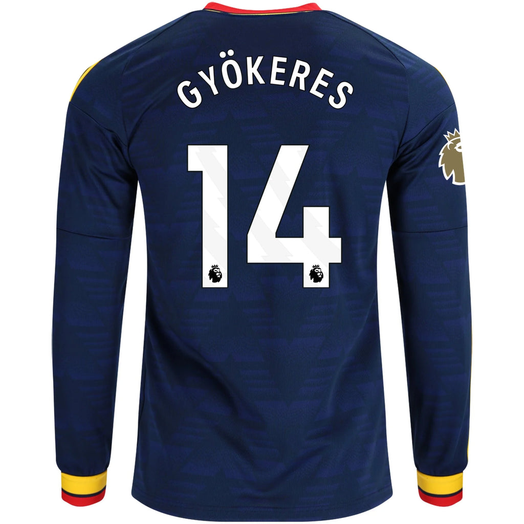 Replica adidas Gykores Arsenal Long Sleeve Away Jersey 26/27