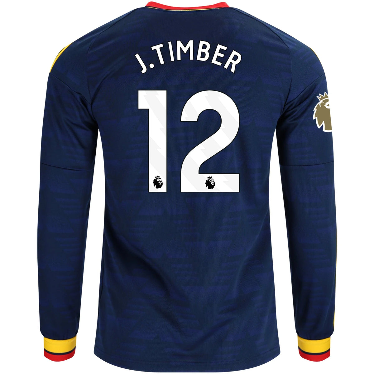 Replica adidas J. Timber Arsenal Long Sleeve Away Jersey 26/27