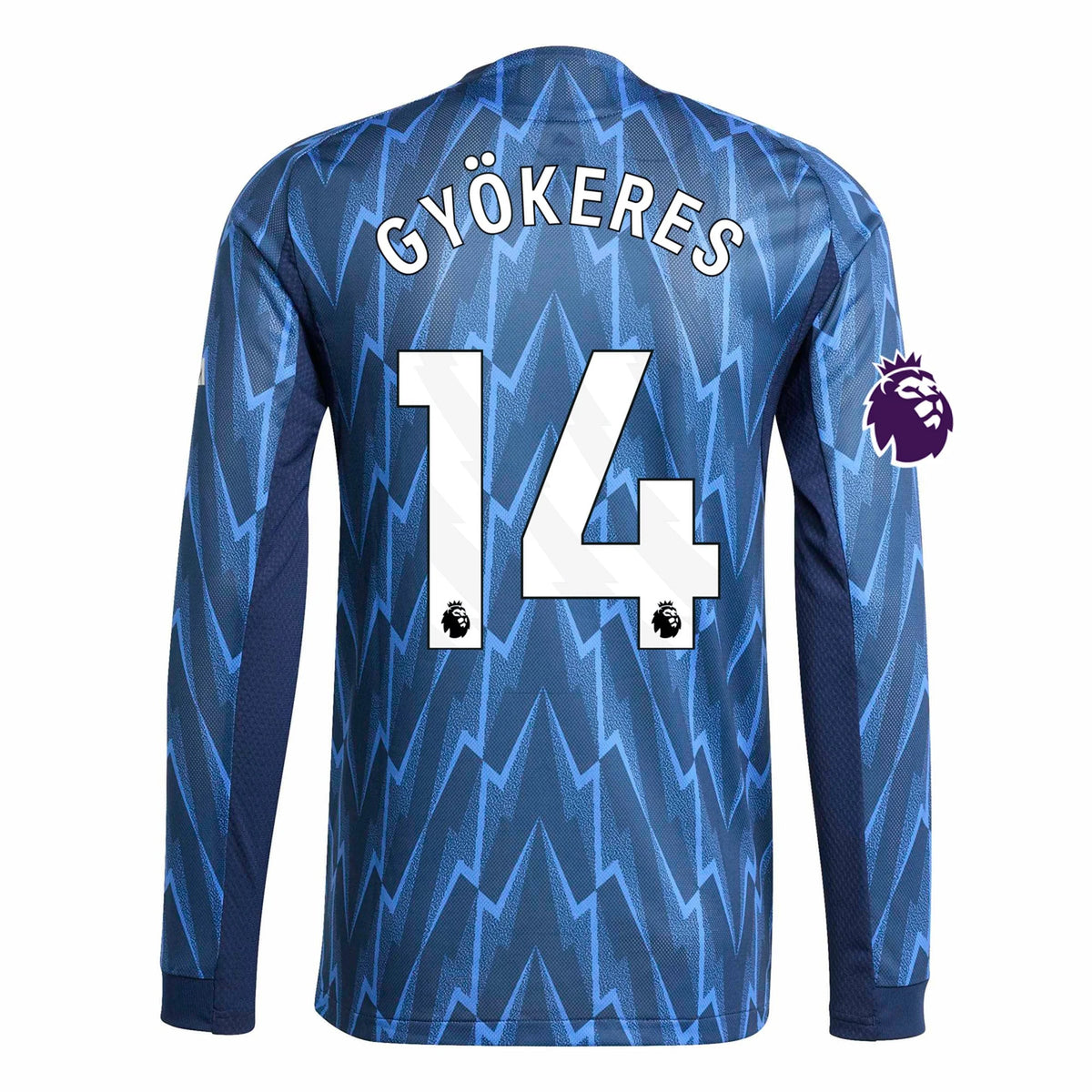 Authentic adidas Gyokeres Arsenal Long Sleeve Away Jersey 25/26