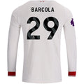 Authentic adidas Barcola Liverpool Long Sleeve Away Jersey 26/27
