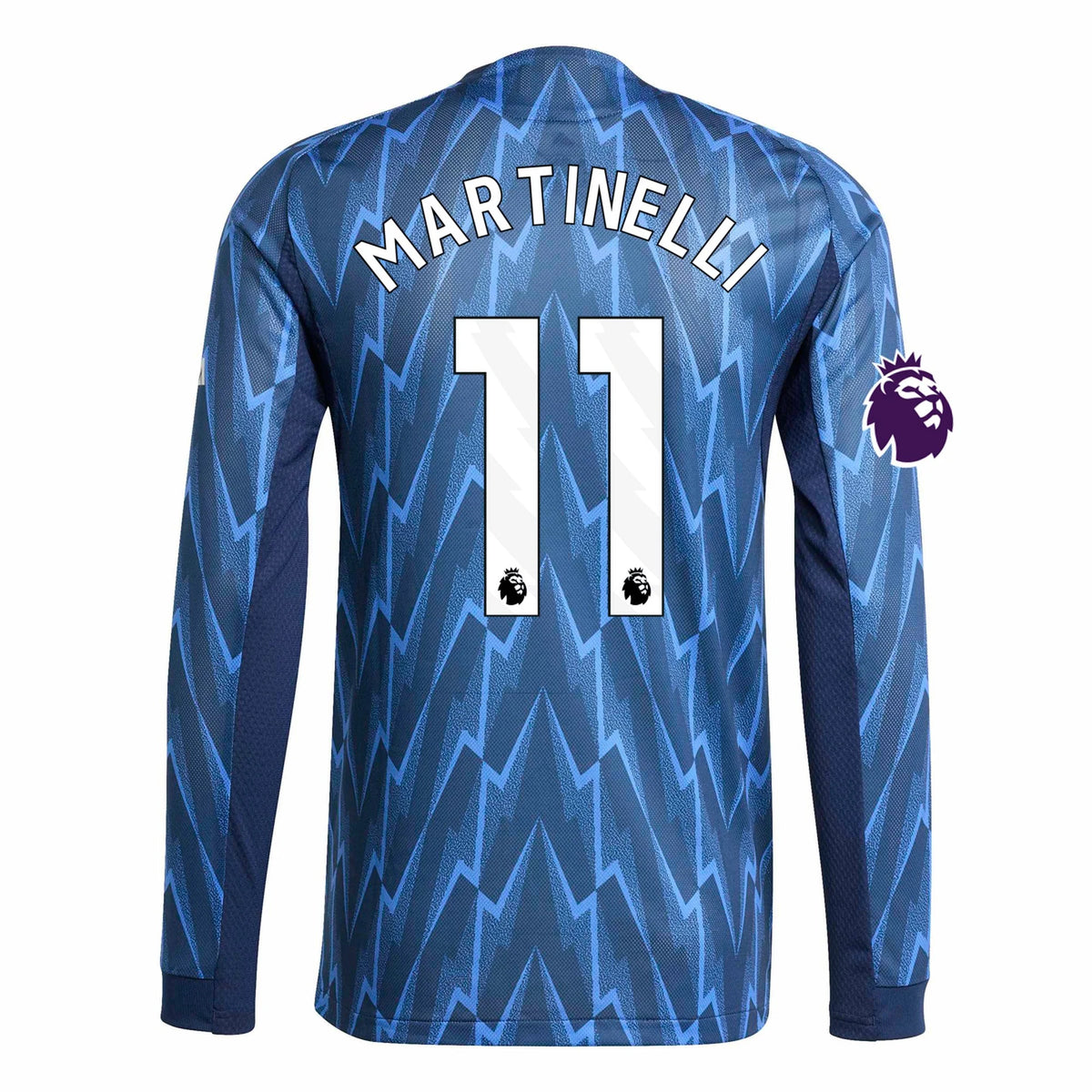 Authentic adidas Martinelli Arsenal Long Sleeve Away Jersey 25/26