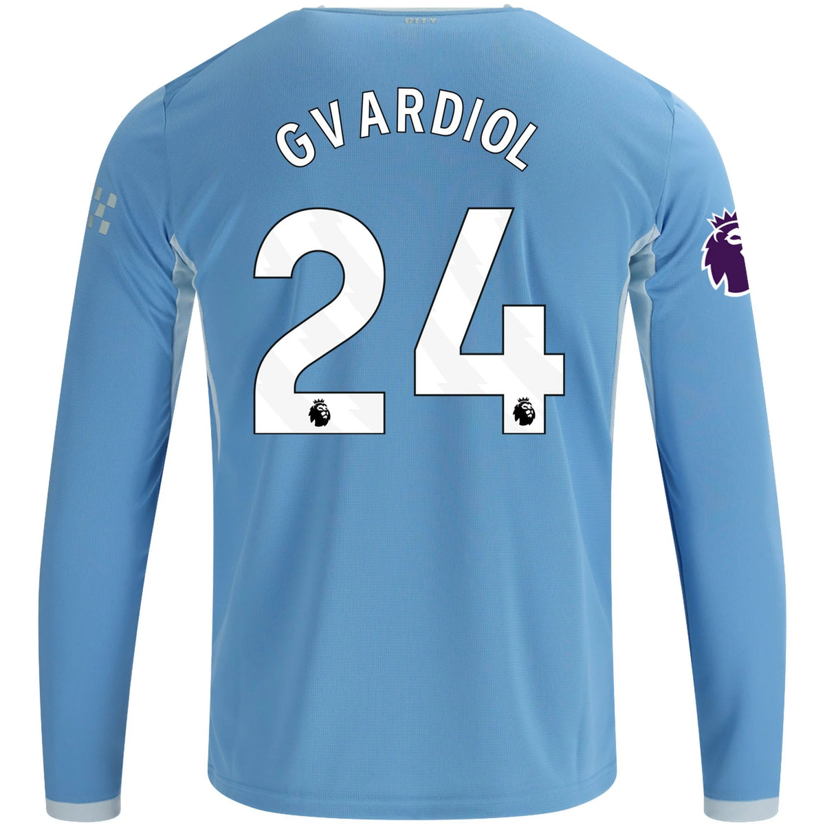 Replica Puma Gvardiol Manchester City Long Sleeve Home Jersey 26/27