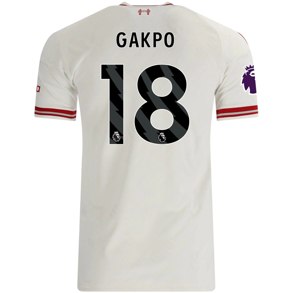 Authentic adidas Gakpo Liverpool Away Jersey 26/27