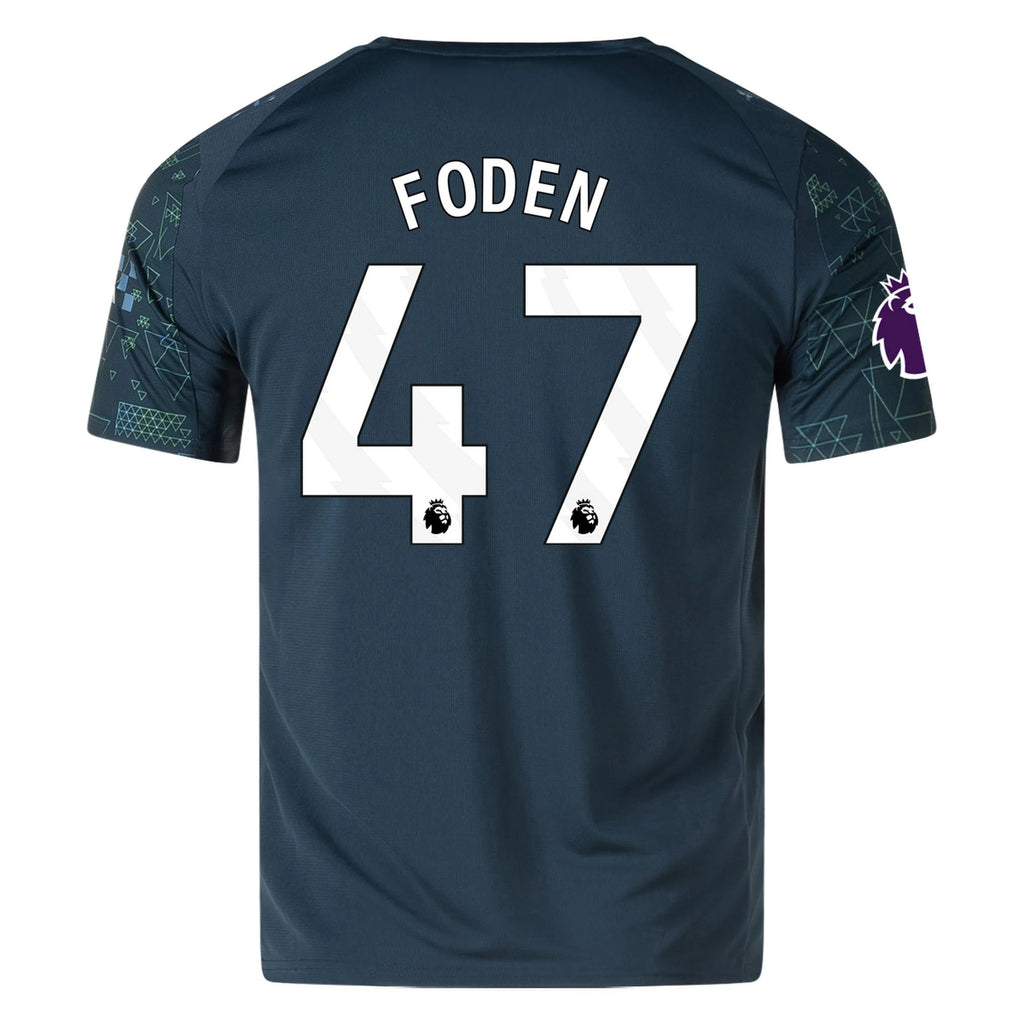 Replica Puma Foden Manchester City Fourth Jersey 25/26