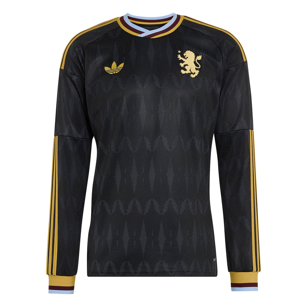 Replica adidas Aston Villa Long Sleeve Away Jersey 26/27