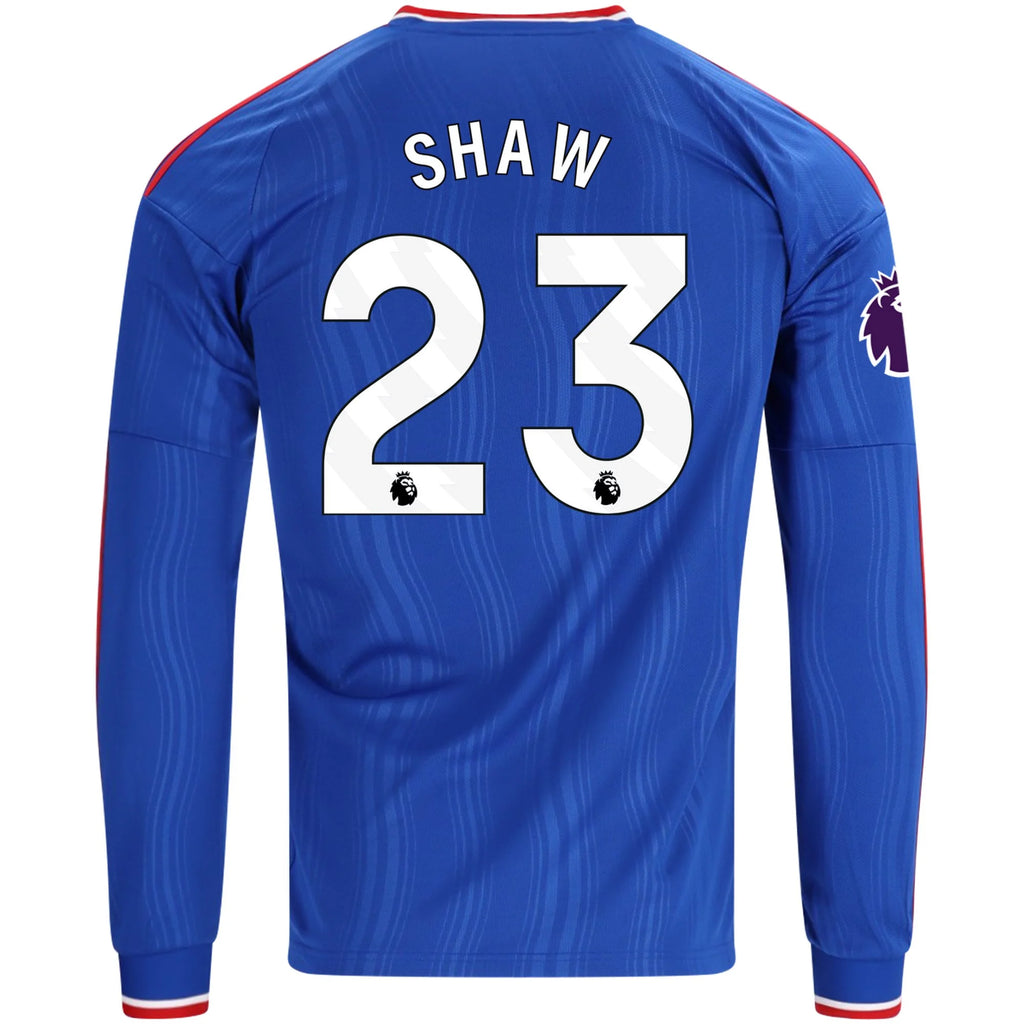 Replica adidas Shaw Manchester United Long Sleeve Away Jersey 26/27