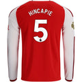 Replica adidas Hincapie Arsenal Long Sleeve Home Jersey 26/27
