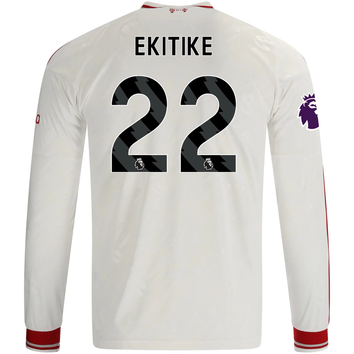 Replica adidas Ekitike Liverpool Long Sleeve Away Jersey 26/27