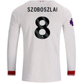 Authentic adidas Szoboszlai Liverpool Long Sleeve Away Jersey 26/27